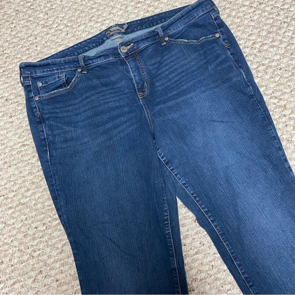 TORRID BOYFRIEND STRAIGHT JEANS - 20R - Picture 2 of 8